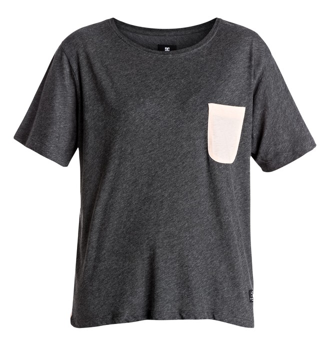 dcshoes, Sand Yusky - Tee-Shirt à poche, CHARCOAL HEATHER (kteh) 0 Sand Yusky - Tee-Shirt à poche EDJKT03021 DC Shoes
