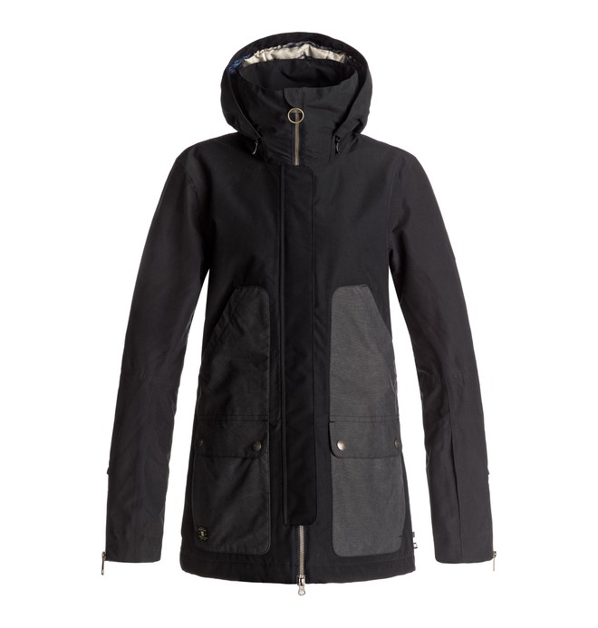 dcshoes, Women's Panoramic Snow Jacket, BLACK (kvj0) 0 Women's Panoramic Snow Jacket EDJTJ03024 DC Shoes