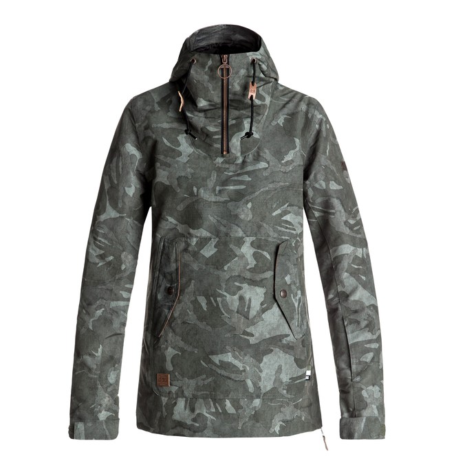 dcshoes, Women's Skyline Snow Jacket, BRITISH CAMO GREEN WOMEN (gqm7) 0 Women's Skyline Snow Jacket EDJTJ03029 DC Shoes