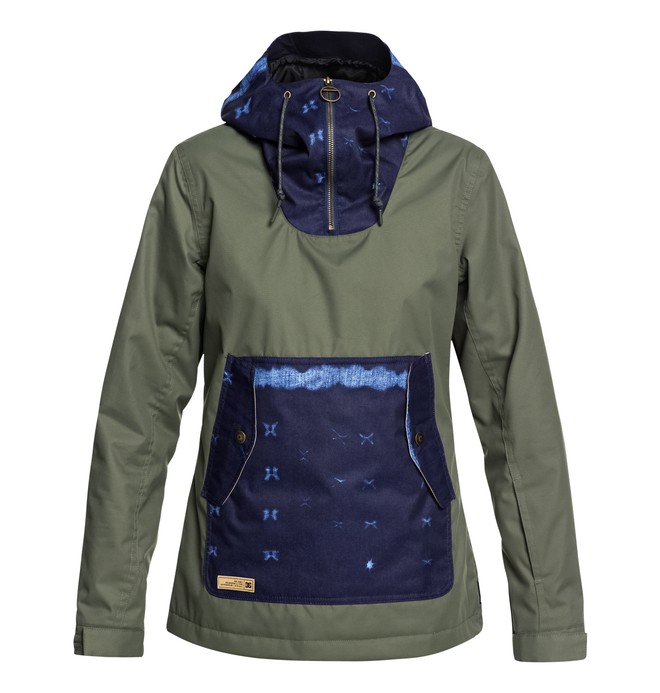 dcshoes, Women's Skyline Snow Jacket, BEETLE (gqm0) 0 Women's Skyline Snow Jacket Green EDJTJ03038 DC Shoes