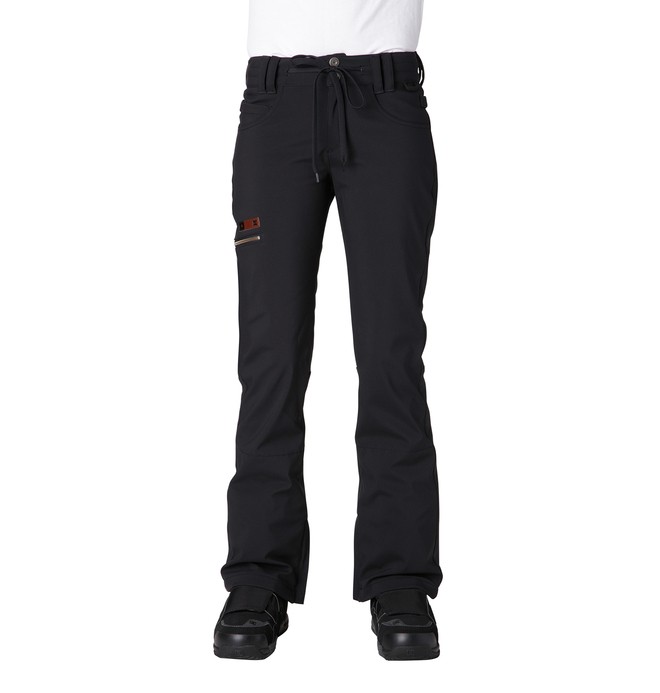 dcshoes, Women's Contour 15 Snow Pants, CAVIAR (kvk0) 0 Women's Contour 15 Snow Pants EDJTP00008 DC Shoes