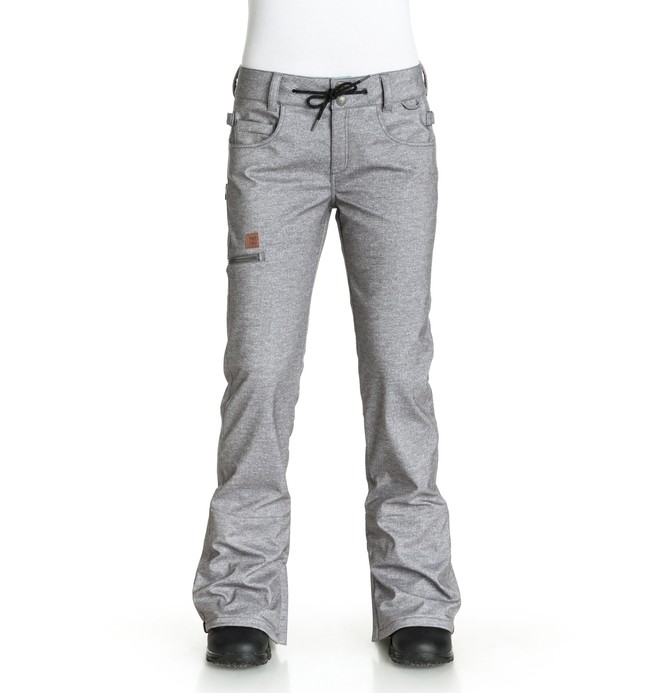 dcshoes, Women's Viva Se Snow Pants, HEATHER PEWTER (kpf8) 0 Women's Viva Se Snow Pants EDJTP03003 DC Shoes