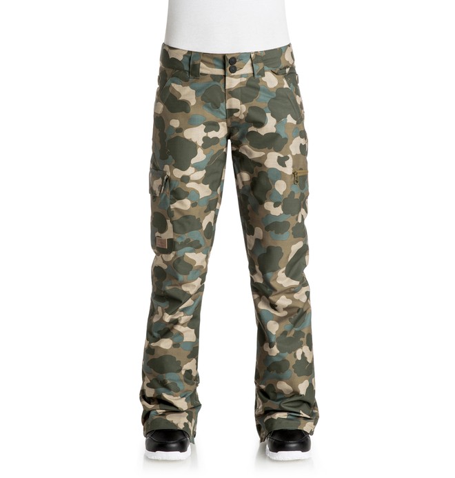 dcshoes, Mujeres Pantalones de Nieve Recruit, CAMOUFLAGE LODGE WOMEN (cne8) 0 Mujeres Pantalones de Nieve Recruit EDJTP03007 DC Shoes
