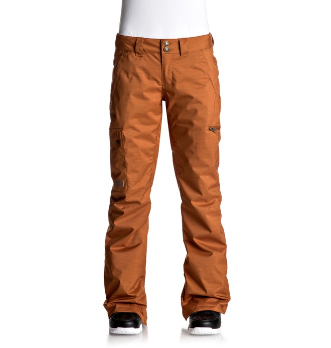dcshoes, Women's Recruit Snow Pants, LEATHER BROWN (cpl0) 0 Women's Recruit Snow Pants EDJTP03013 DC Shoes