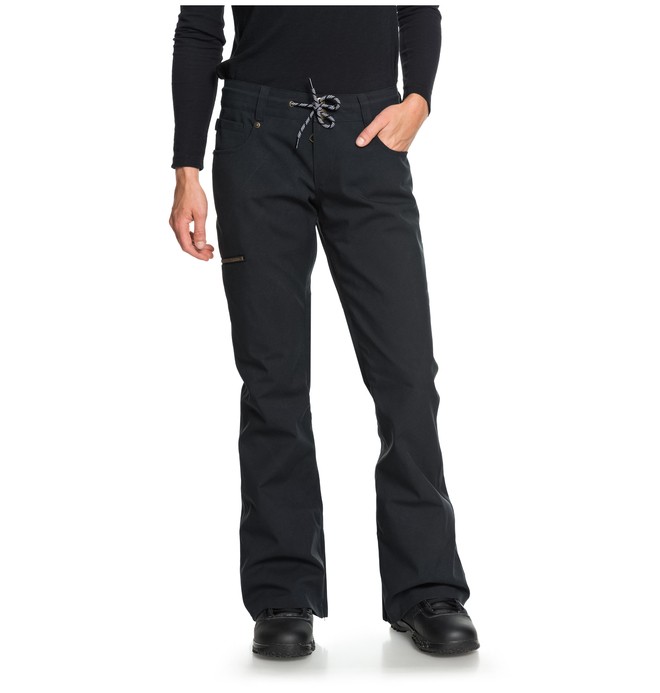 dcshoes, Women's Viva Snow Pants, BIO WASH BLACK (kvj0) 0 Women's Viva Snow Pants Black EDJTP03017 DC Shoes