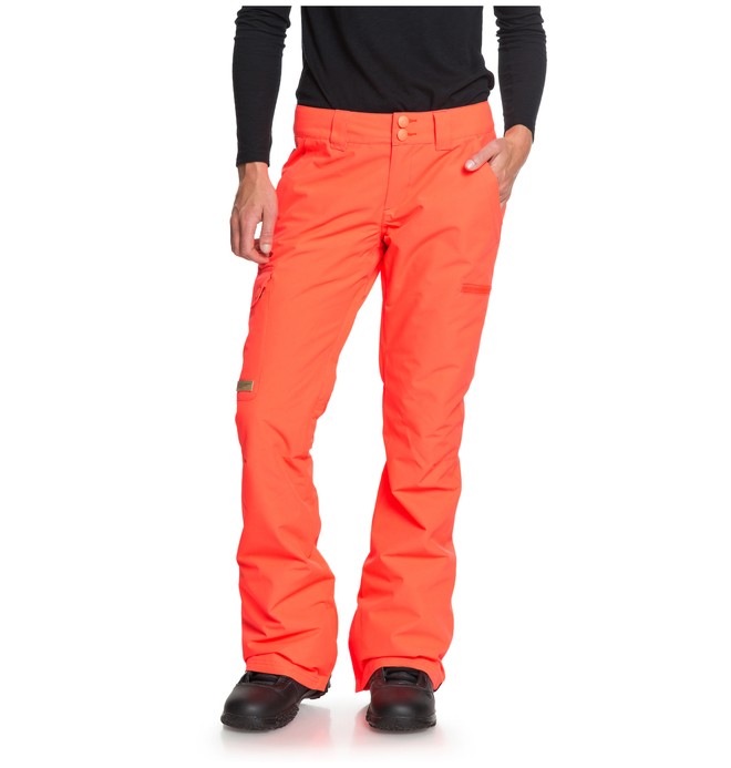 dcshoes, Women's Recruit Snow Pants, FIERY CORAL (mkz0) 0 Women's Recruit Snow Pants Pink EDJTP03019 DC Shoes