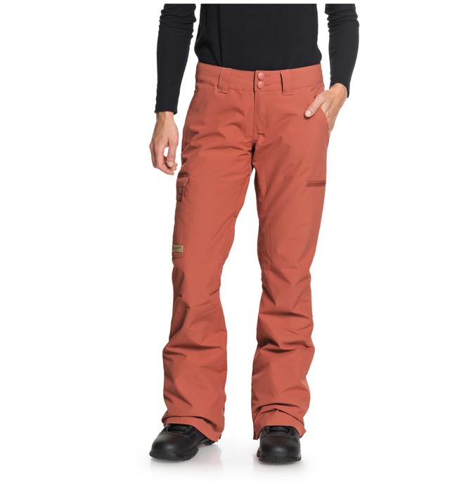 dcshoes, Women's Recruit Snow Pants, HOT SAUCE (mnw0) 0 Women's Recruit Snow Pants Pink EDJTP03019 DC Shoes