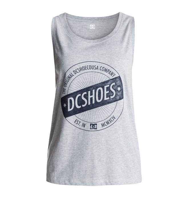 dcshoes, Women's Stamps Woman Tee Screen Tee, HEATHER GREY (knfh) 0 Women's Stamps Woman Tee Screen Tee EDJZT03022 DC Shoes