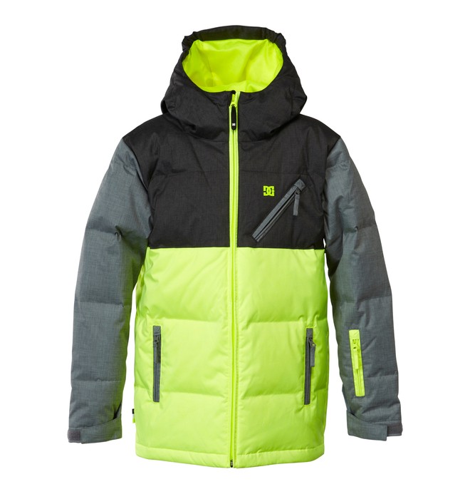 dcshoes, Boy's Noise Snow Jacket, CAVIAR (kvk0) 0 Boy's Noise Snow Jacket EDKTJ00000 DC Shoes