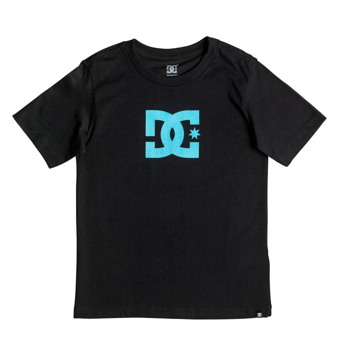 dcshoes, Boy's 4-7 Star Tee, BLACK GID (bkr0) 0 Boy's 4-7 Star Tee EDKZT03000 DC Shoes