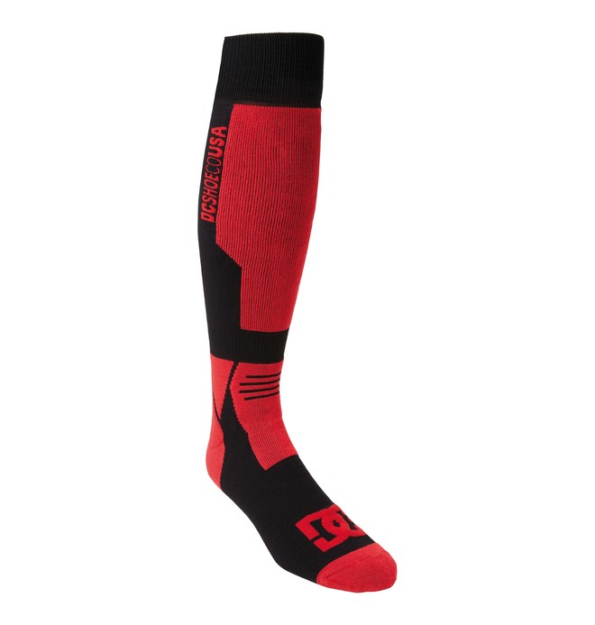 dcshoes, Men's Apache Snowboard Socks, BLACK (blk) 0 Men's Apache Snowboard Socks EDYAA00000 DC Shoes