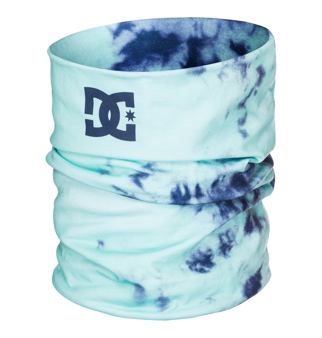 dcshoes, Men's Jose Tube Scarf, TIE DYE ARUBA BLUE (bfk7) 0 Men's Jose Tube Scarf EDYAA03014 DC Shoes