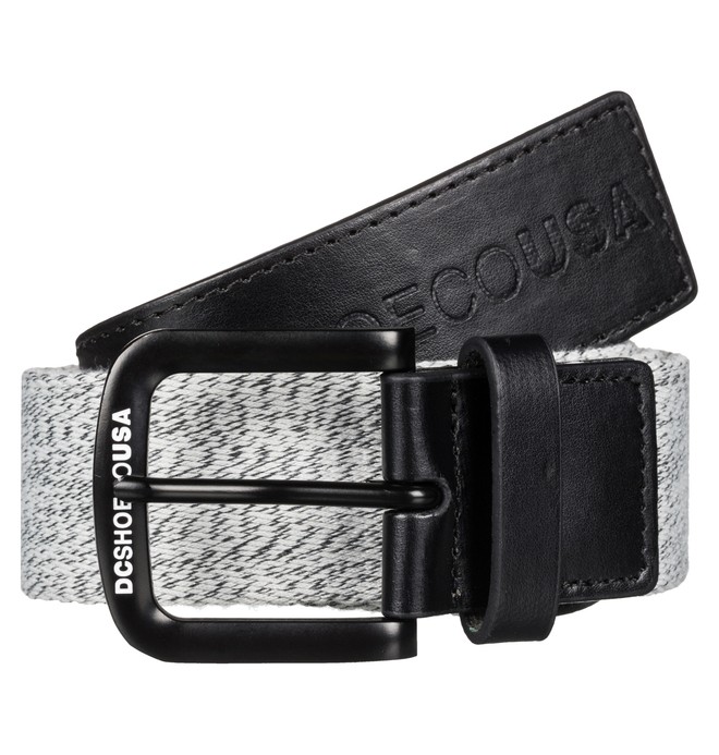 dcshoes, Fabrics Mix - Ceinture sangle, GREY HEATHER (knfh) 0 Fabrics Mix - Ceinture sangle EDYAA03052 DC Shoes