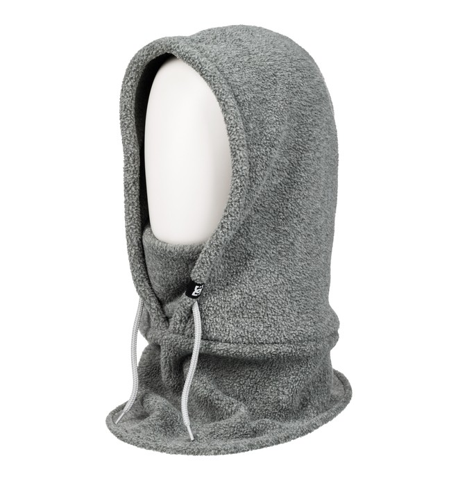 dcshoes, Men's Hoodaclava Fleece Hood, HEATHER PEWTER (bev0) 0 Men's Hoodaclava Fleece Hood EDYAA03058 DC Shoes