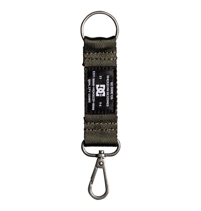 dcshoes, DC Ape Hook Keychain, DARK OLIVE (csn0) 0 DC Ape Hook Keychain EDYAA03109 DC Shoes