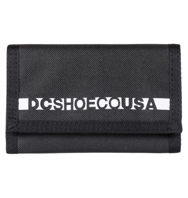 dcshoes, Men's Ripstop 2 Tri-Fold Wallet, BLACK (kvj0) 0 Men's Ripstop 2 Tri-Fold Wallet Black EDYAA03112 DC Shoes