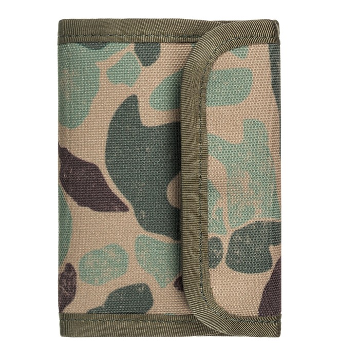 dcshoes, Runt Snap - Portefeuille à pression pour Homme, DUCK CAMO (cnn6) 0 Runt Snap - Portefeuille à pression pour Homme Marron EDYAA03113 DC Shoes