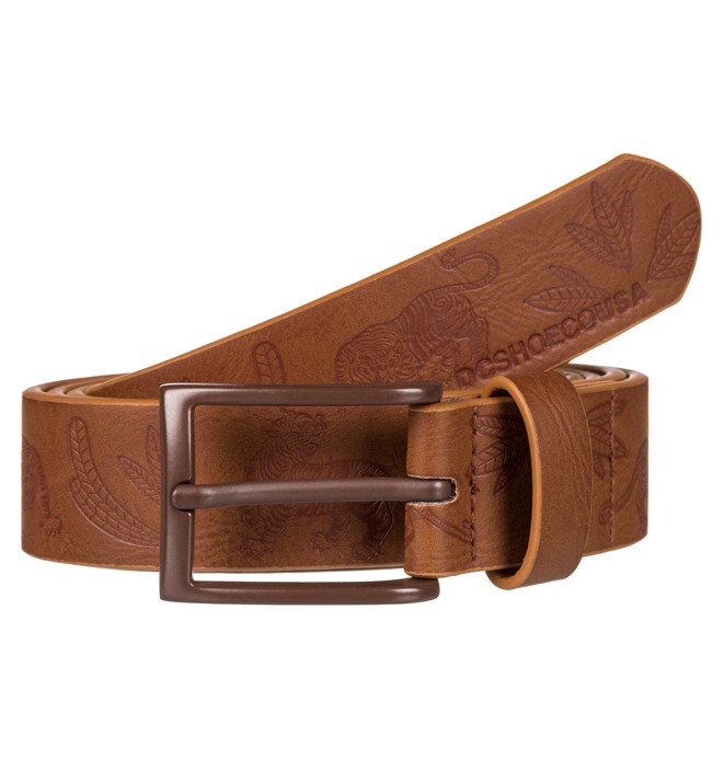 dcshoes, Full Sails - Ceinture imitation cuir, COFFEE BEAN (ctl0) 0 Full Sails - Ceinture imitation cuir Marron EDYAA03117 DC Shoes