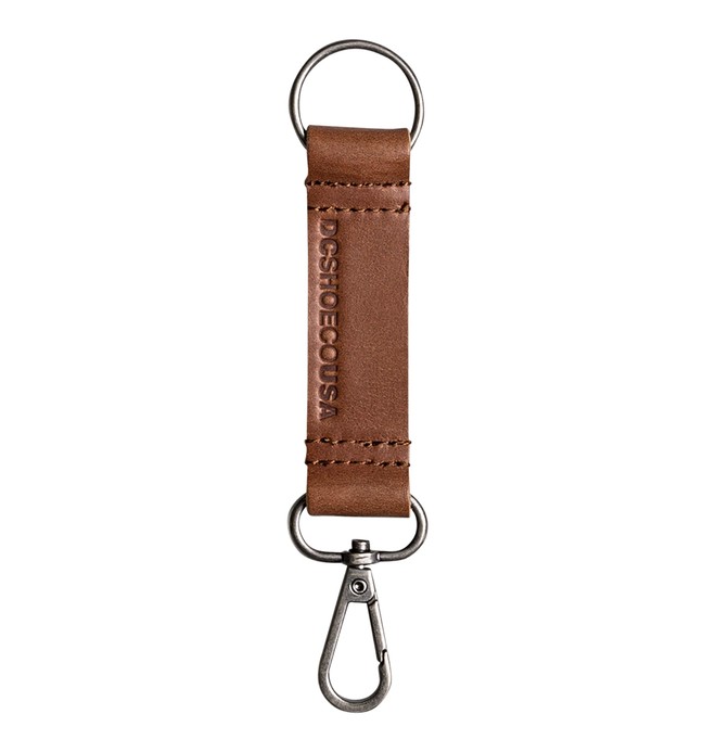 dcshoes, Ape Pry - Leather Key Holder, COFFEE BEAN (ctl0) 0 Ape Pry - Leather Key Holder EDYAA03122 DC Shoes