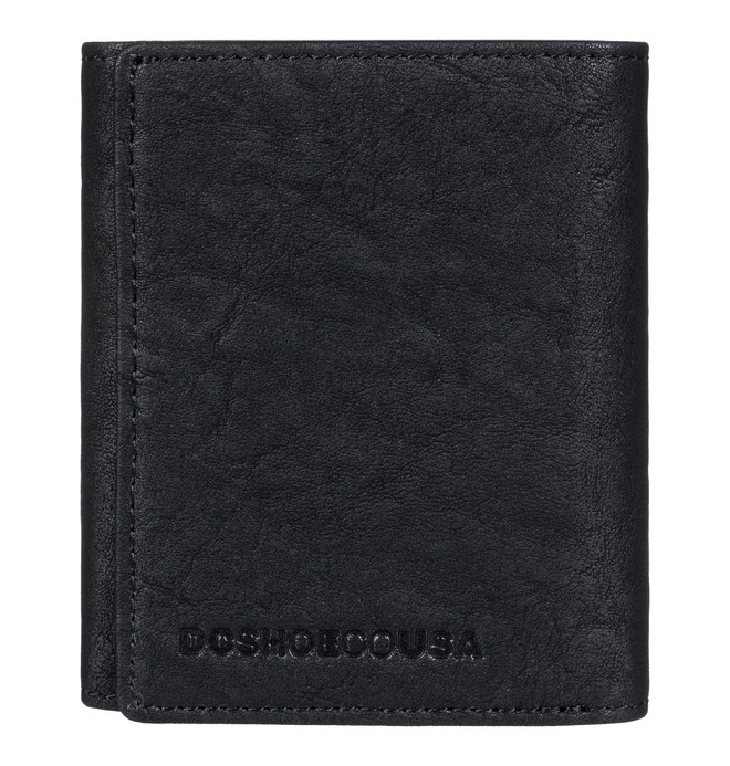 dcshoes, Side Note - Tri-Fold Wallet for Men, BLACK (kvj0) 0 Side Note - Tri-Fold Wallet for Men Black EDYAA03133 DC Shoes
