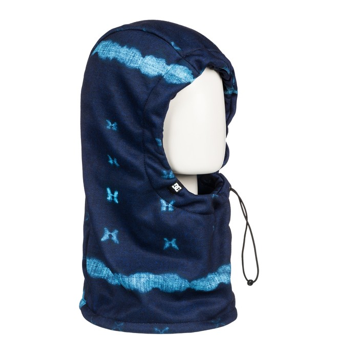 dcshoes, Hoodaclava Hooded Neck Warmer, DARK BLUE MUD CLOTH B (bsn8) 0 Hoodaclava Hooded Neck Warmer Blue EDYAA03138 DC Shoes