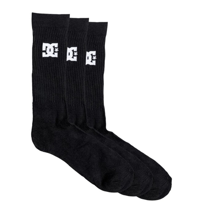 dcshoes, DC - Mi-chaussettes pour Homme, BLACK (kvj0) 0 DC - Mi-chaussettes pour Homme Noir EDYAA03149 DC Shoes