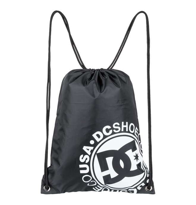 dcshoes, Cinched Drawstring Bag, BLACK (kvj0) 0 Cinched Drawstring Bag Black EDYBA03043 DC Shoes