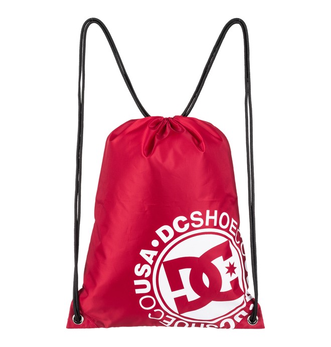 dcshoes, Cinched Drawstring Bag, TANGO RED (rrh0) 0 Cinched Drawstring Bag Red EDYBA03043 DC Shoes