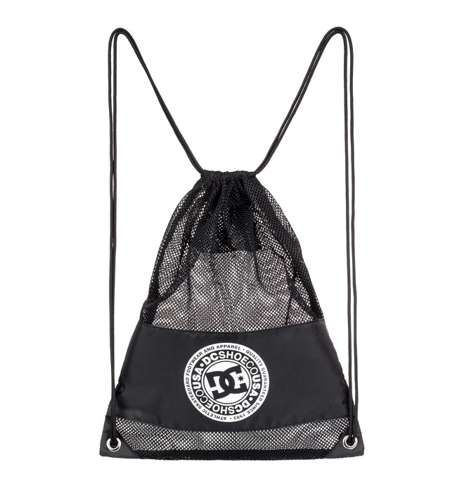 dcshoes, Jim Cincher Drawstring Bag, BLACK (kvj0) 0 Jim Cincher Drawstring Bag Black EDYBA03052 DC Shoes