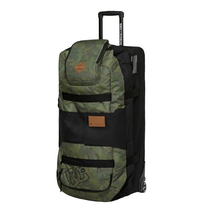 dcshoes, Men's Container 15 Travel Bag, OVERLAY CAMO GREEN (gre6) 0 Men's Container 15 Travel Bag EDYBL00003 DC Shoes