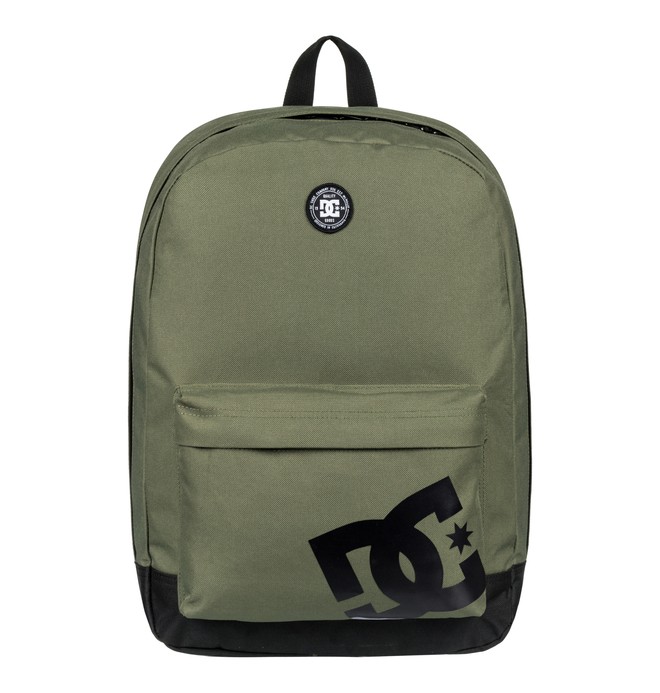 dcshoes, Backstack 18.5L Medium Backpack, VINTAGE GREEN (gzj0) 0 Backstack 18.5L Medium Backpack EDYBP03129 DC Shoes
