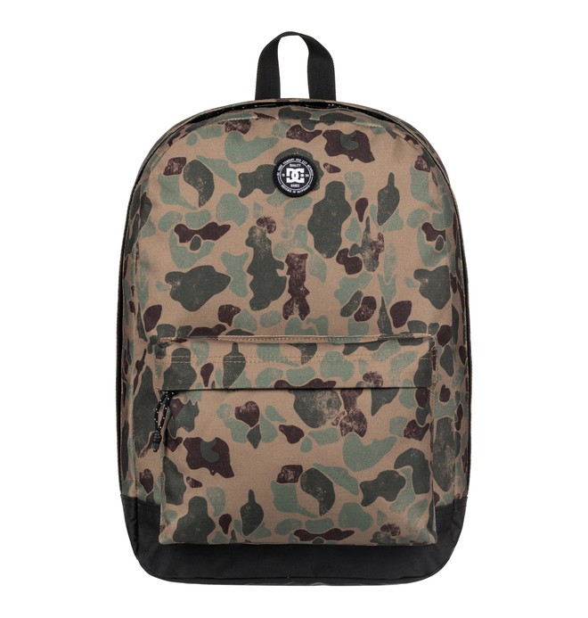dcshoes, Men's Backstack 18.5L Medium Backpack, DUCK CAMO (cnn6) 0 Men's Backstack 18.5L Medium Backpack Brown EDYBP03131 DC Shoes