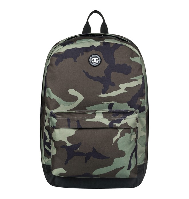 dcshoes, Men's 18.5L Backstack Medium Backpack, CAMO (gsr6) 0 Men's 18.5L Backstack Medium Backpack Green EDYBP03156 DC Shoes