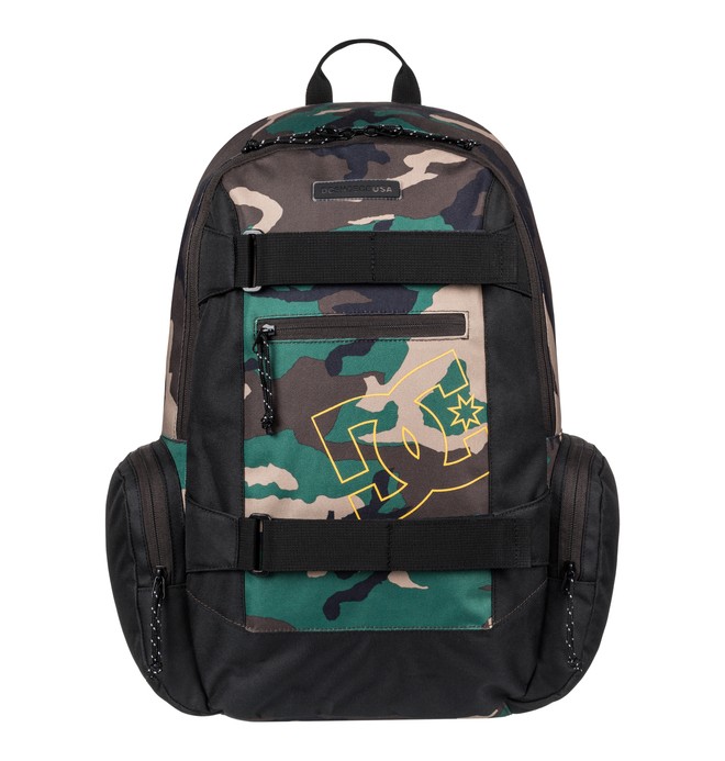 dcshoes, The Breed 26L Medium Backpack, CAMO (grw6) 0 The Breed 26L Medium Backpack Green EDYBP03170 DC Shoes