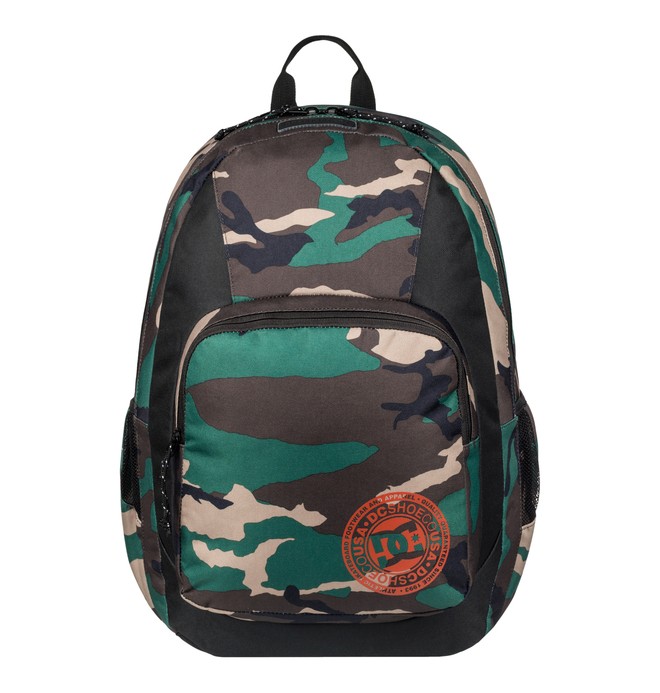 dcshoes, The Locker 23L Medium Backpack, CAMO (grw6) 0 The Locker 23L Medium Backpack Green EDYBP03176 DC Shoes