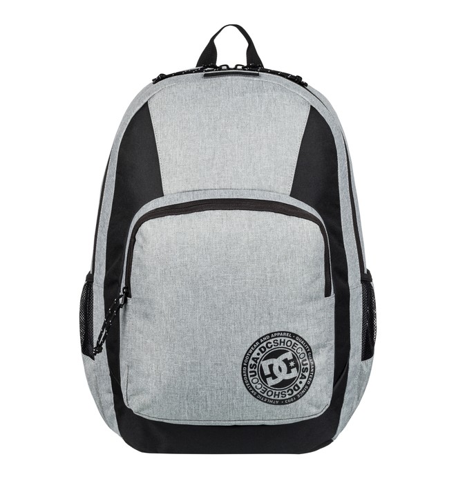 dcshoes, The Locker 23L Medium Backpack, GREY HEATHER (knfh) 0 The Locker 23L Medium Backpack Black EDYBP03176 DC Shoes