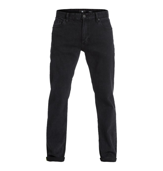 WORKER STRAIGHT DK USED BLACK EDYDP03023 0 Worker Straight Dk Used Black 32 EDYDP03023 DC Shoes