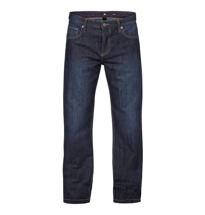 dcshoes, Worker Relaxed Washed 30" Inseam Jeans, DARK USED INDIGO (bsnw) 0 Worker Relaxed Washed 30" Inseam Jeans EDYDP03030 DC Shoes