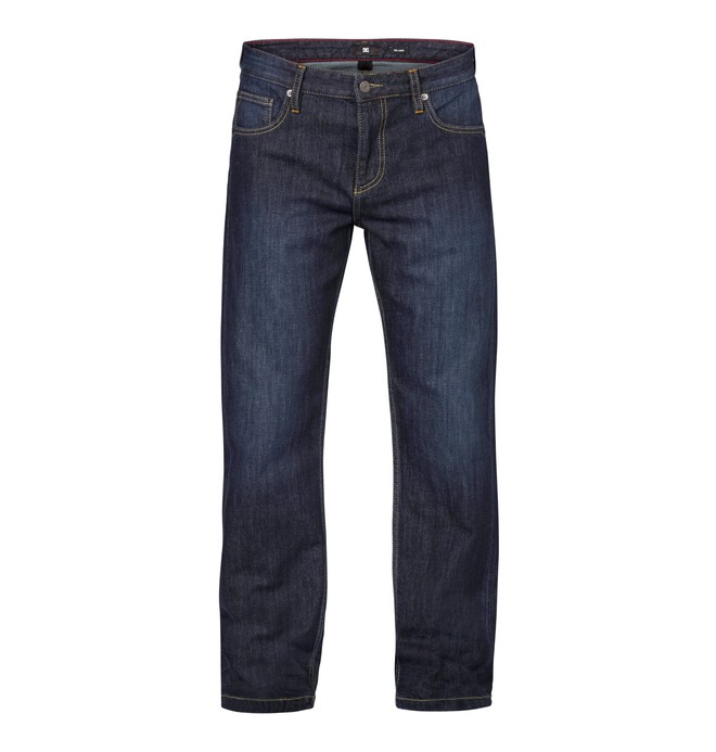 dcshoes, Worker Relaxed Washed 34" Inseam Jeans, DARK USED INDIGO (bsnw) 0 Worker Relaxed Washed 34" Inseam Jeans EDYDP03031 DC Shoes