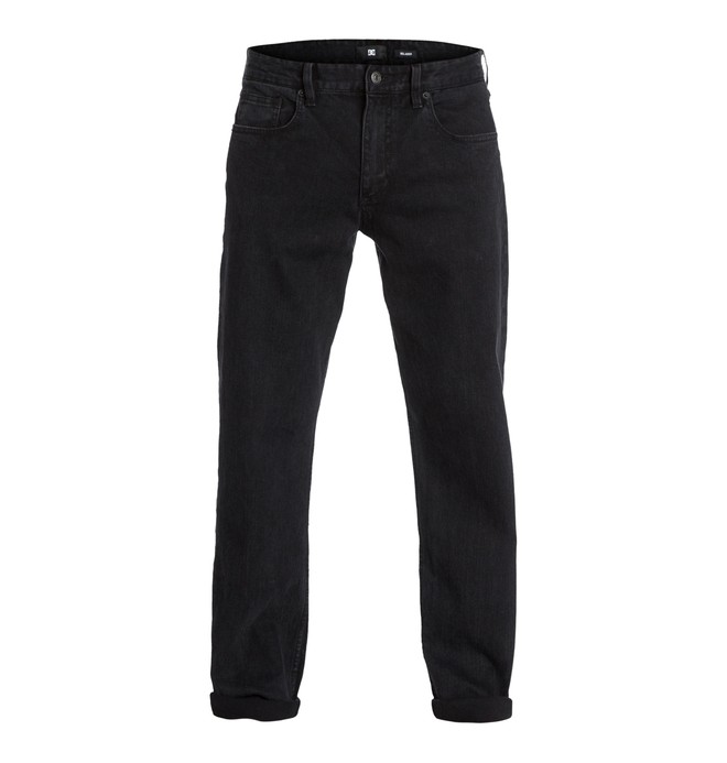 WORKER RELAXED DK USED BLACK 3 EDYDP03033 0 Worker Relaxed Dk Used Black 34 EDYDP03033 DC Shoes