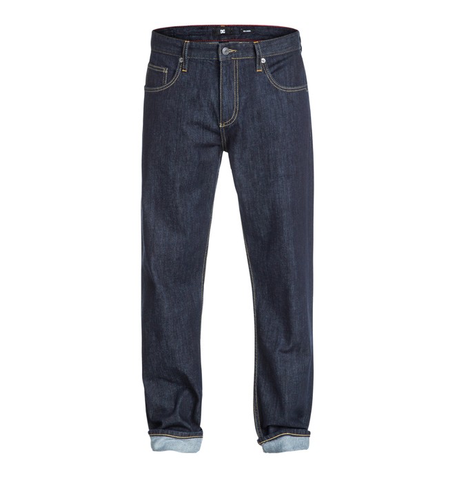 dcshoes, Worker Relaxed 30" Inseam Jeans, INDIGO RINSE (ktww) 0 Worker Relaxed 30" Inseam Jeans EDYDP03034 DC Shoes