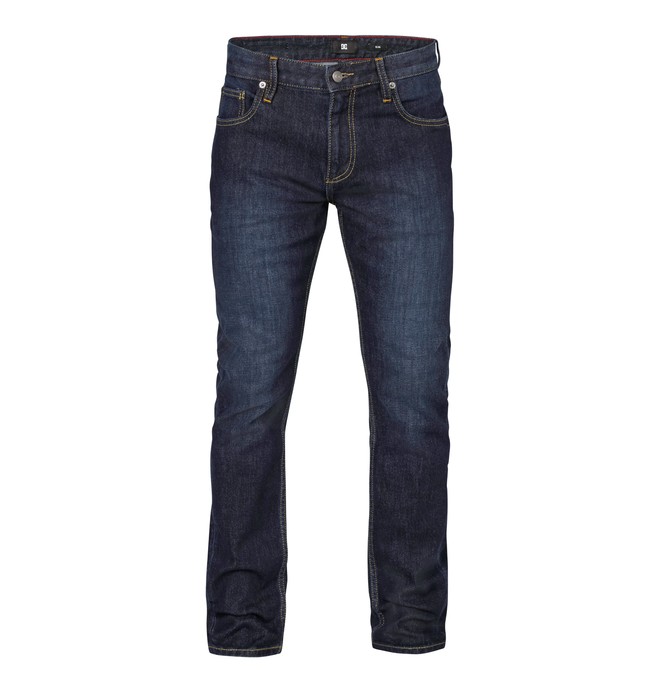 dcshoes, Worker Slim Washed 30" Inseam Jeans, DARK USED INDIGO (bsnw) 0 Worker Slim Washed 30" Inseam Jeans EDYDP03045 DC Shoes