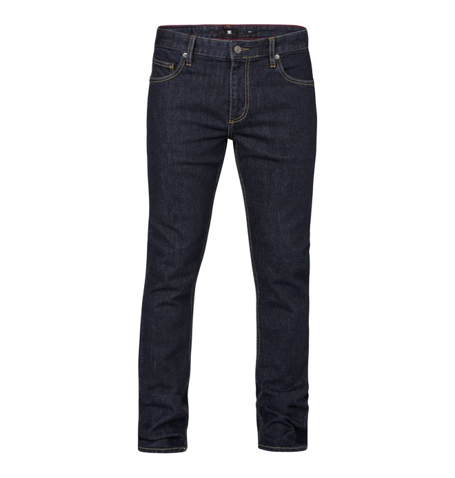 dcshoes, Worker Slim 30" Inseam Jeans, INDIGO RINSE (ktww) 0 Worker Slim 30" Inseam Jeans EDYDP03047 DC Shoes
