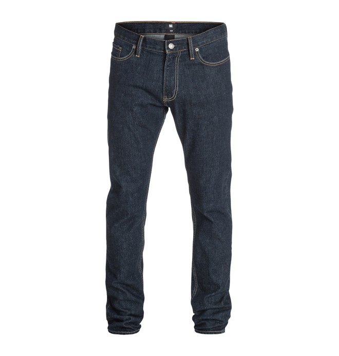 dcshoes, Men's Worker Basic 32" Slim Fit Jeans, INDIGO RINSE (ktww) 0 Men's Worker Basic 32" Slim Fit Jeans EDYDP03068 DC Shoes