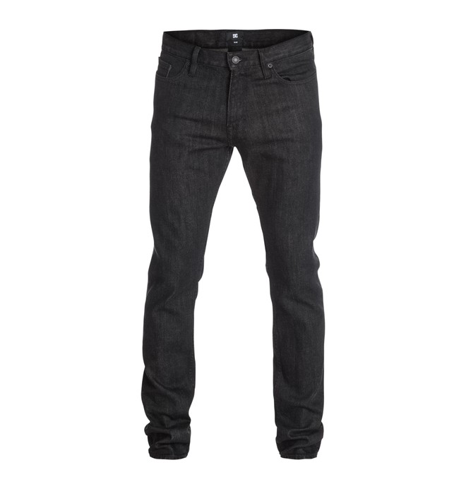 Worker Basic Slim Jean Black Rinse 32 EDYDP03078 0 Worker Basic Slim Jean Black Rinse 32 EDYDP03078 DC Shoes
