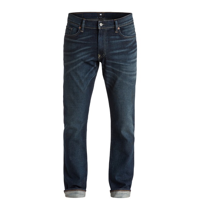 Washed Straight Fit Dirty Worn 32" EDYDP03151 0 Washed Straight Fit Dirty Worn 32" - Jean straight EDYDP03151 DC Shoes