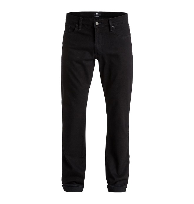 Worker Straight Fit Black Rinse 34" EDYDP03183 0 Worker Straight Fit Black Rinse 34" - Jean straight EDYDP03183 DC Shoes