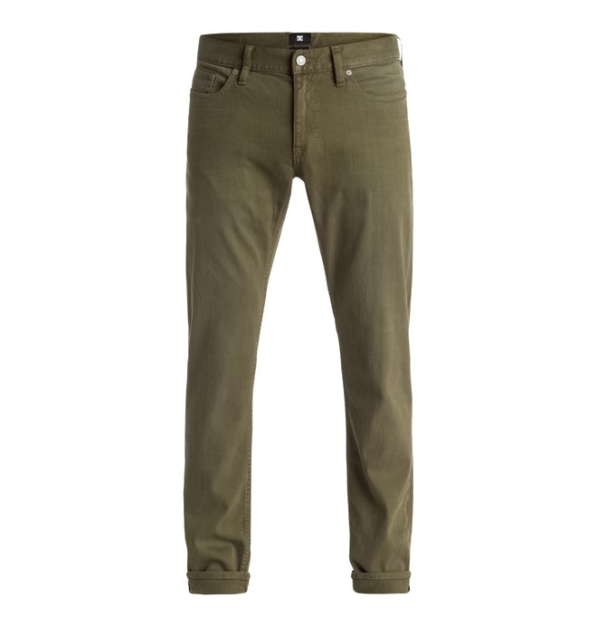 dcshoes, Colour - Jean coupe slim, FATIGUE GREEN (cqy0) 0 Colour - Jean coupe slim EDYDP03246 DC Shoes