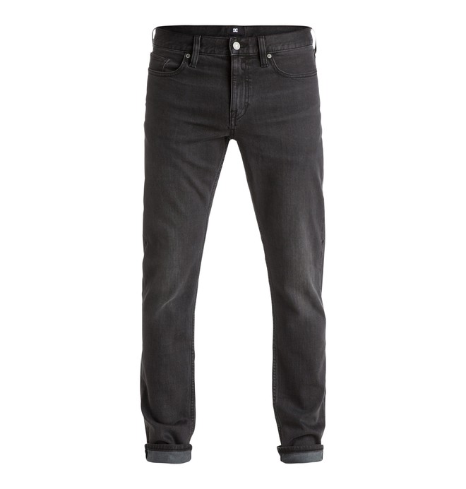 dcshoes, Washed Medium Grey - Jean coupe slim, MEDIUM GREY (kpvw) 0 Washed Medium Grey - Jean coupe slim EDYDP03254 DC Shoes