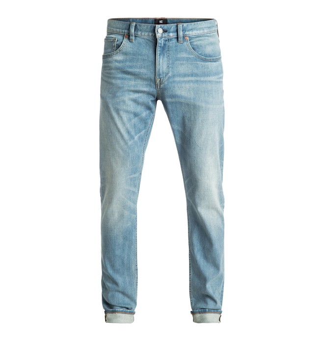 dcshoes, Washed Light Indigo Bleach - Jean skinny, LIGHT INDIGO BLEACH (bfgw) 0 Washed Light Indigo Bleach - Jean skinny EDYDP03288 DC Shoes